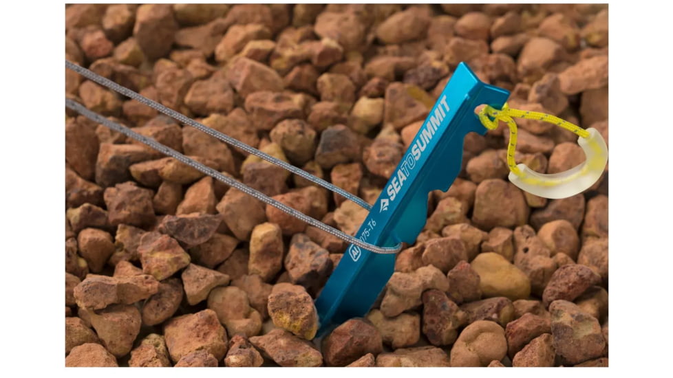 Sea to Summit Ground Control Tent Pegs, Blue - 8 Pack