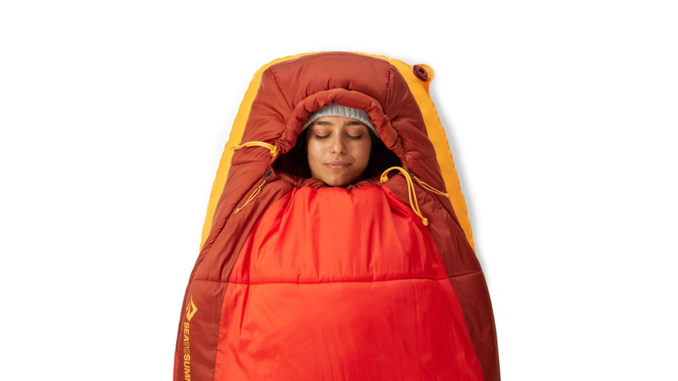Sea to Summit Hamelin Synthetic -1C/30F Sleeping Bag - Womens, Regular, Spicy Orange, Regular, S5130