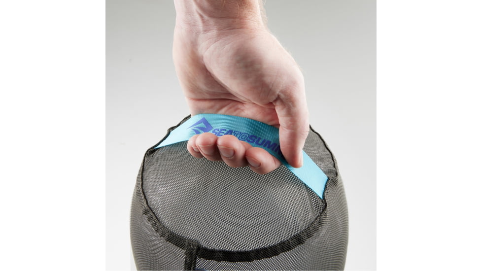 Sea to Summit Mesh 20L Stuff Sack, HighRise Grey, Extra Large, A4566-18