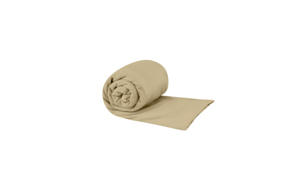 Sea to Summit Pocket Towel, 20 x 40, Desert Brown, Medium, A2511-75