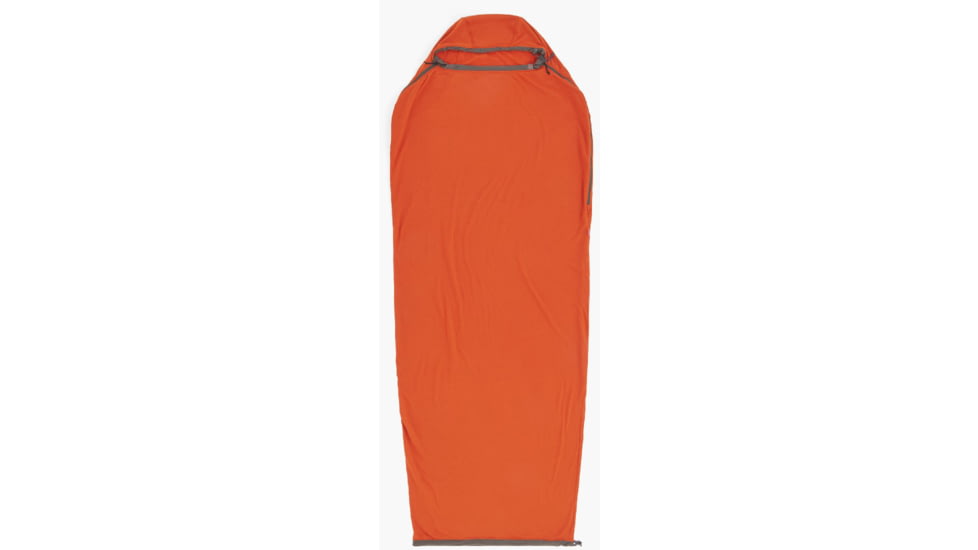 Sea to Summit Reactor Fleece Sleeping Bag Liner w/Drawcord, Picante Red, Compact, A3211