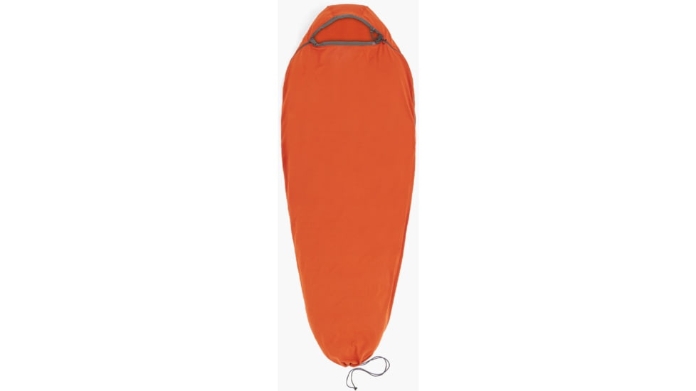 Sea to Summit Reactor Fleece Sleeping Bag Liner w/Drawcord, Picante Red, Compact, A3211