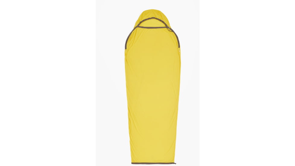 Sea to Summit Reactor Sleeping Bag Liner w/Drawcord, Sulphur Yellow, Compact, A3201