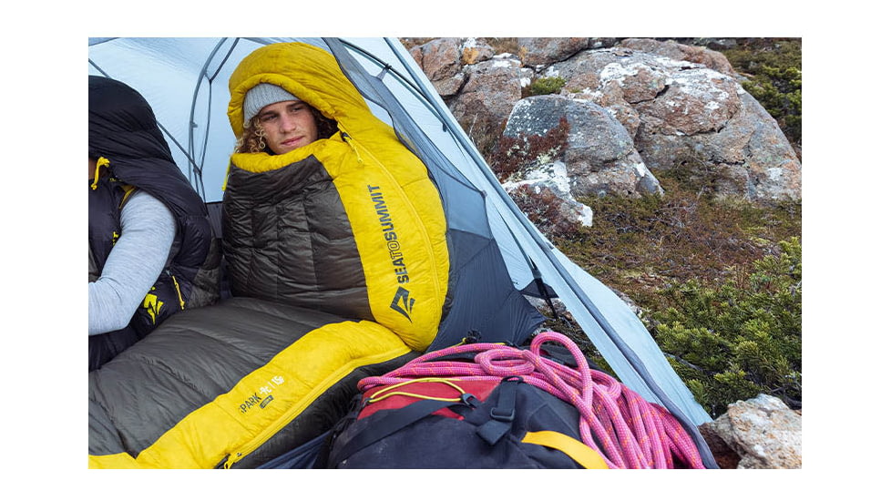 Sea to Summit Spark Down Sleeping Bag, Beluga Black, Regular, S2133