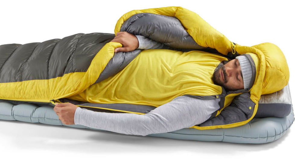 Sea to Summit Spark Down Sleeping Bag, Beluga Black, Regular, S2133
