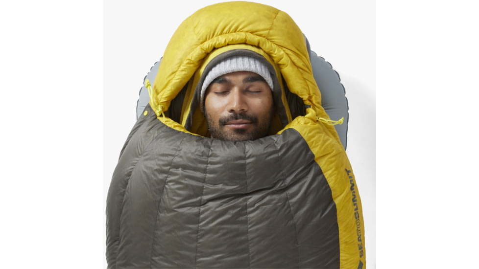 Sea to Summit Spark Down Sleeping Bag, Beluga Black, Regular/45F, S2113