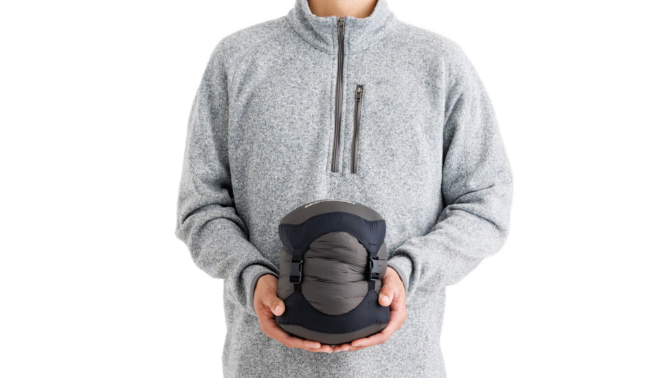 Sea to Summit Spark Pro Down 15F/-9C Sleeping Bag, Regular, Beluga Black, Regular, S2161