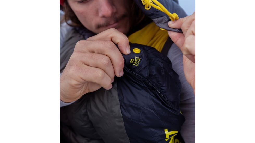 Sea to Summit Spark Pro Down 15F/-9C Sleeping Bag, Regular, Beluga Black, Regular, S2161