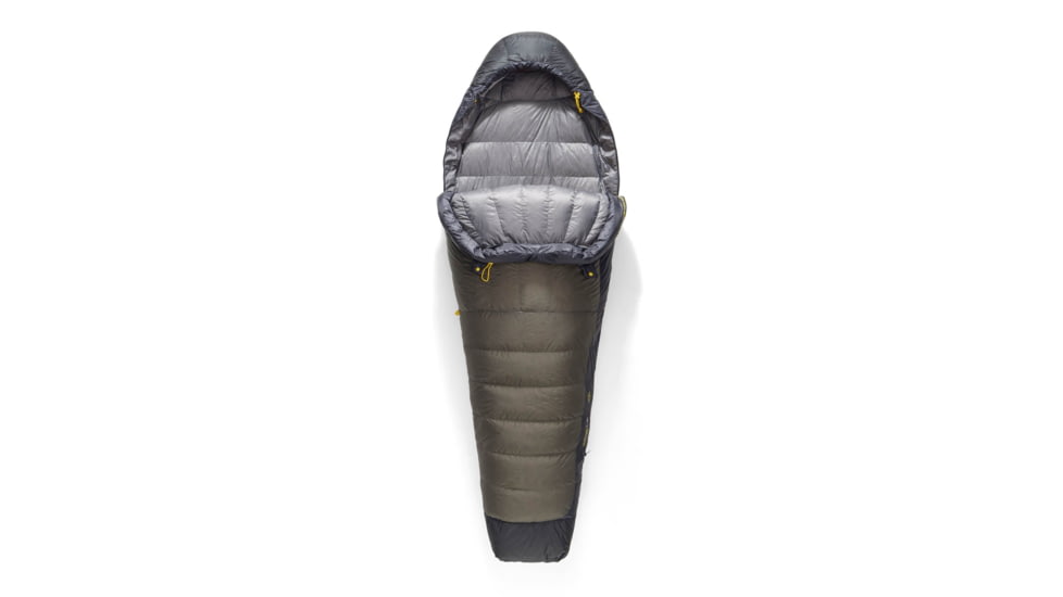 Sea to Summit Spark Pro Down 15F/-9C Sleeping Bag, Regular, Beluga Black, Regular, S2161
