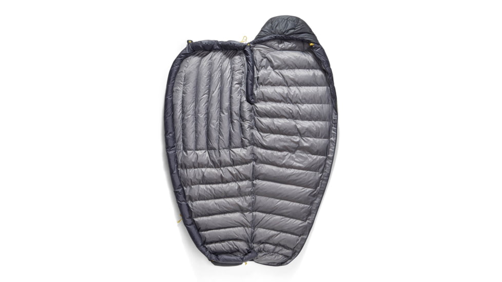 Sea to Summit Spark Pro Down 15F/-9C Sleeping Bag, Regular, Beluga Black, Regular, S2161