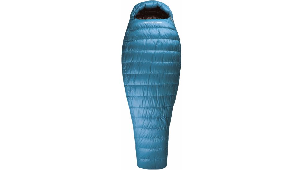 Sea to Summit Talus TS I Sleeping Bag 750 Down - Women's-Blue-Long-Right