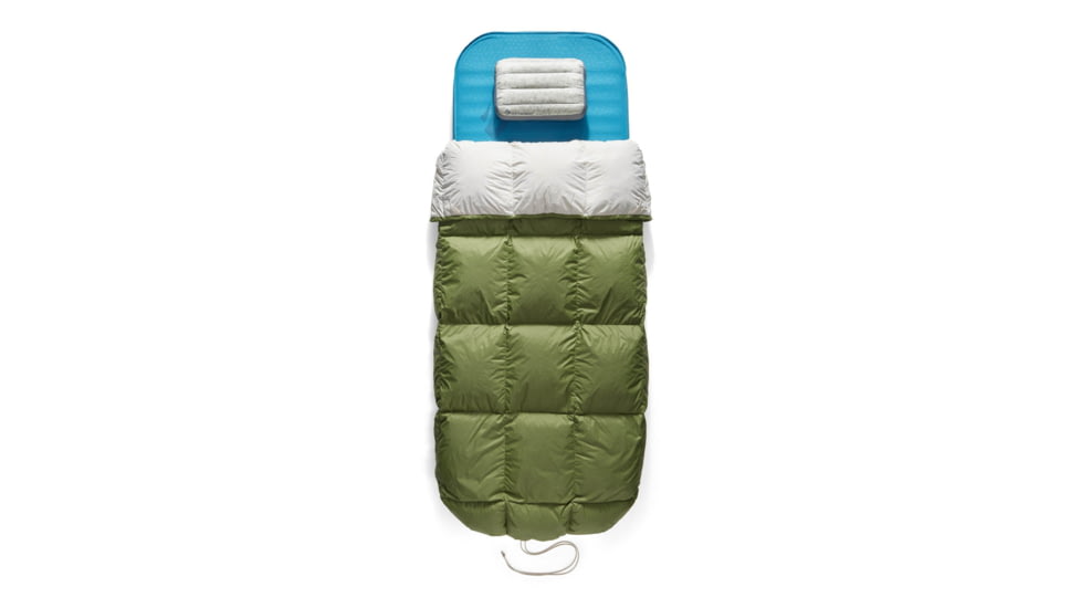 Sea to Summit Tanami Down 45F/7C Comforter, Single Size, Cypress Green, Single, S2413