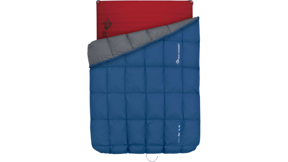 Sea to Summit Tanami TMI Down Camping Comforter, Dusk Blue, Queen, S2411