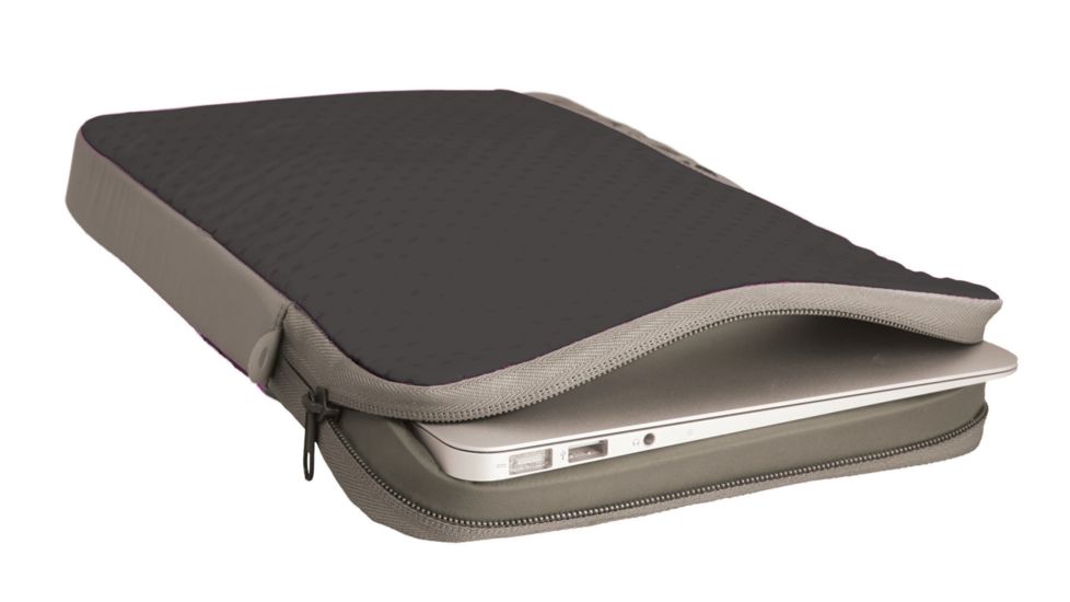 Sea to Summit Travelling Light Laptop Sleeve, 11 In, Black, 488-19