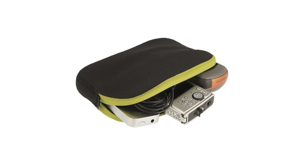 Sea to Summit Travelling Light Padded Pouch, L, Lime Green, 437-41