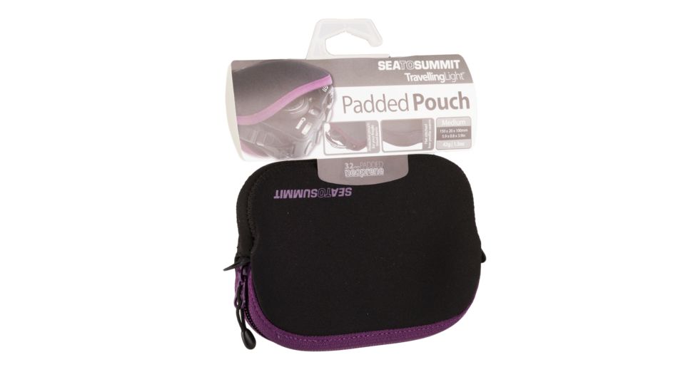 Sea to Summit Travelling Light Padded Pouch, M, Berry, 436-62