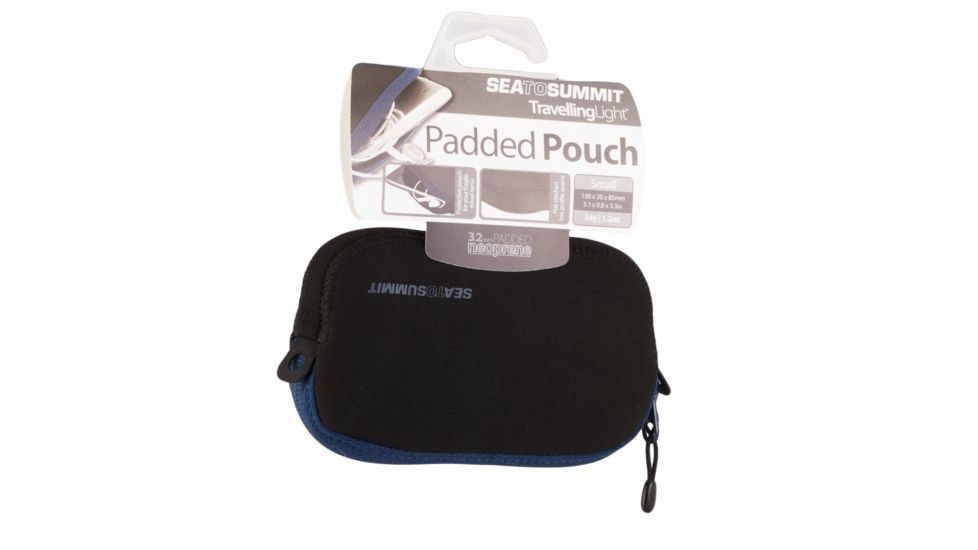 Sea to Summit Travelling Light Padded Pouch, S, Pacific Blue, 435-32