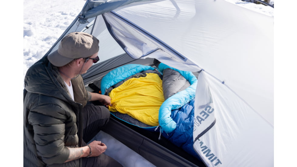 Sea to Summit Trek Down 15F/-9C Sleeping Bag - Womens, Regular, Blue Atoll, Regular, S3023