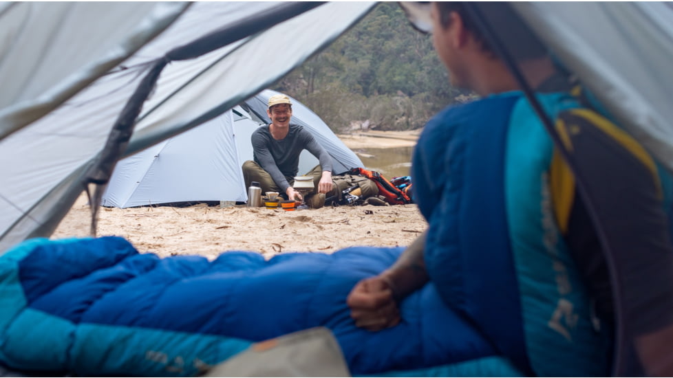 Sea to Summit Trek Down 15F/-9C Sleeping Bag - Womens, Regular, Blue Atoll, Regular, S3023