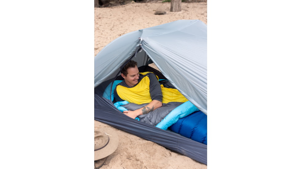 Sea to Summit Trek Down 15F/-9C Sleeping Bag - Womens, Regular, Blue Atoll, Regular, S3023