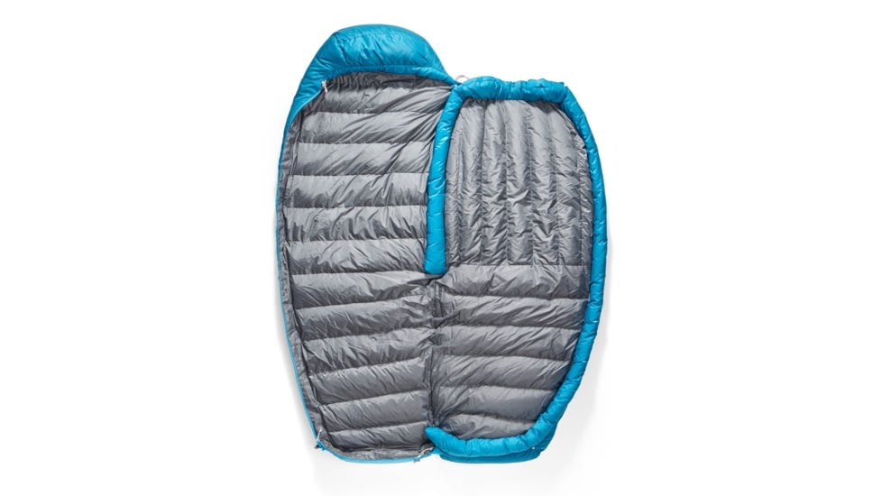 Sea to Summit Trek Down 15F/-9C Sleeping Bag - Womens, Regular, Blue Atoll, Regular, S3023