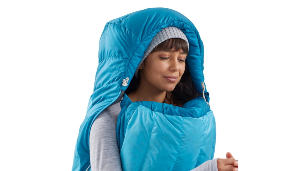 Sea to Summit Trek Down 15F/-9C Sleeping Bag - Womens, Regular, Blue Atoll, Regular, S3023