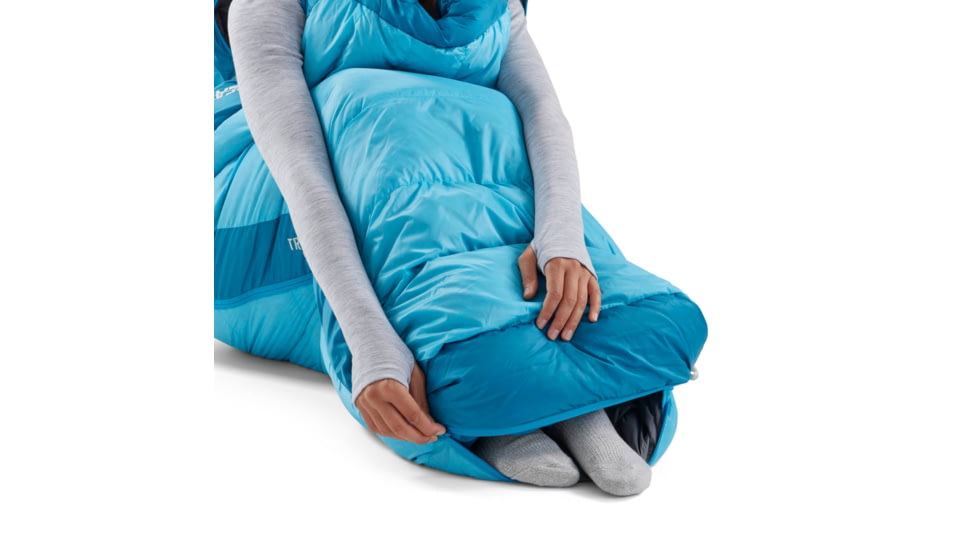 Sea to Summit Trek Down 15F/-9C Sleeping Bag - Womens, Regular, Blue Atoll, Regular, S3023
