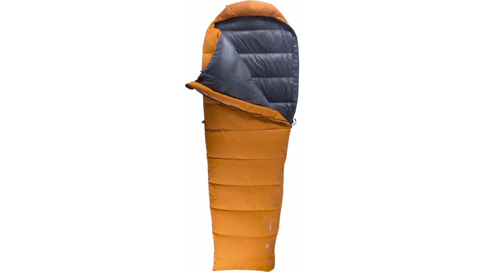 Sea to Summit Trek Tk II Sleeping Bag 650 Down-Wide-Left-Orange
