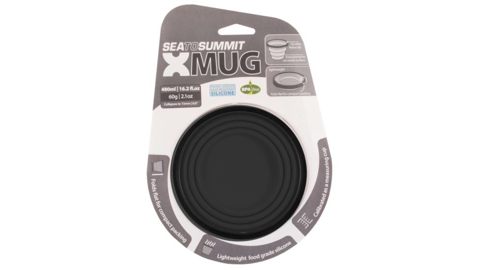 Sea to Summit X Mug, 16 oz, Grey, 104-12