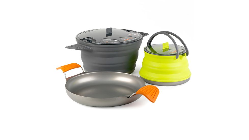 Sea to Summit X-SET 32: X-Pot 2.8L + X-Kettle 1.3L + X- Pan