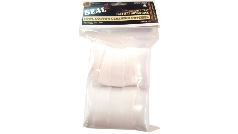 SEAL 1 Cleaning Patches 2.75in .38-.45 250 Pieces per Bag SEA1012250
