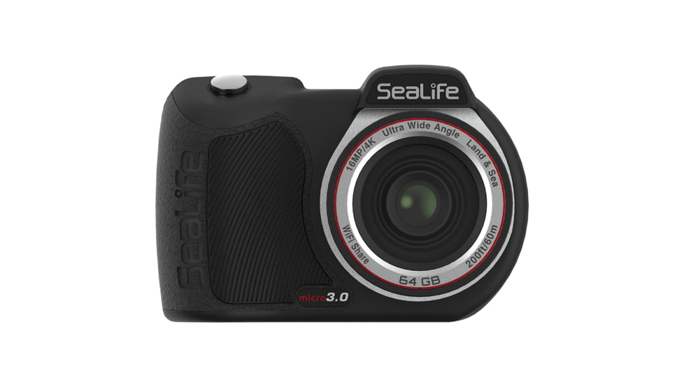 SeaLife Micro 3.0 Pro 3000 Digital Camera Set, Black/Gray/Silver, SL552