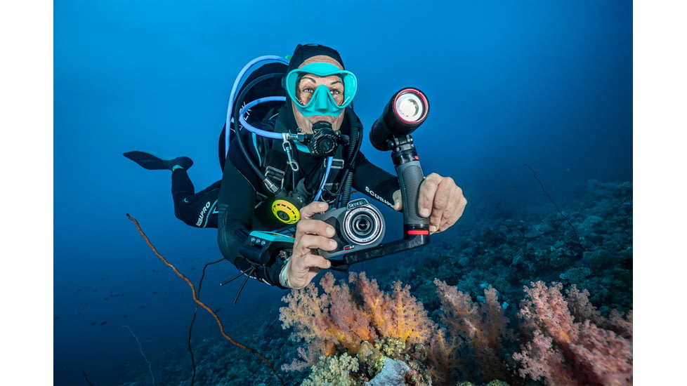 SeaLife Micro 3.0 Pro 3000 Digital Camera Set, Black/Gray/Silver, SL552