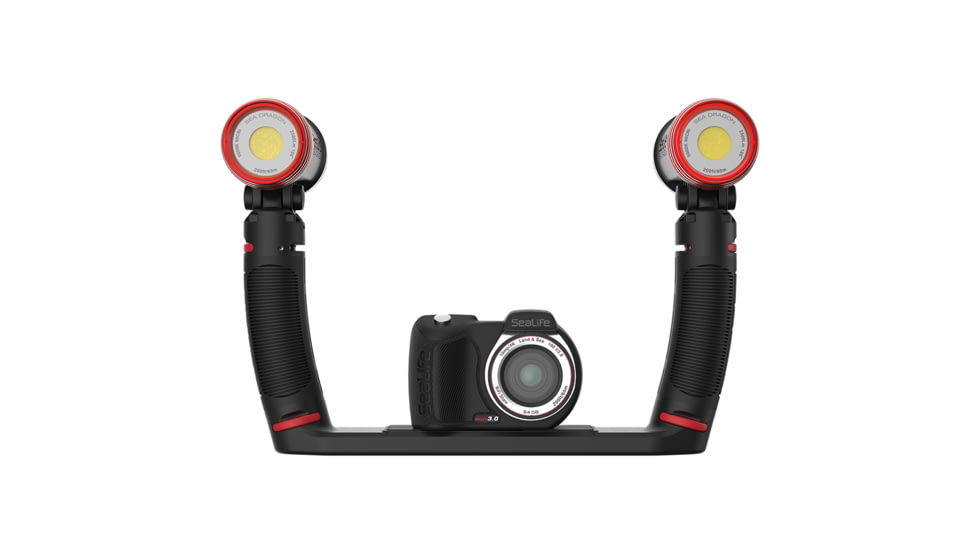 SeaLife Micro 3.0 Pro 5000 Duo Digital Camera Set, Black/Gray/Silver, SL553