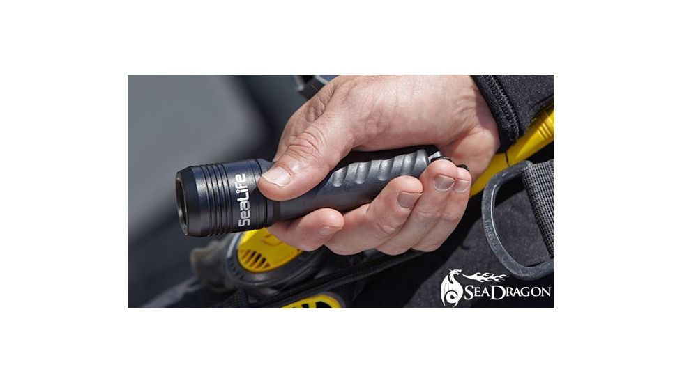 SeaLife Sea Dragon Mini 600 LED UW Light, BLACK SL982