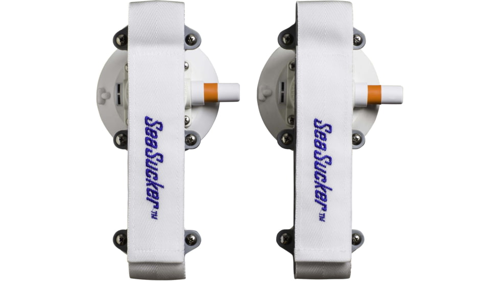 SeaSucker Horizontal Rod Holder, White, 4.5W x 10H x 4D, 810046210710