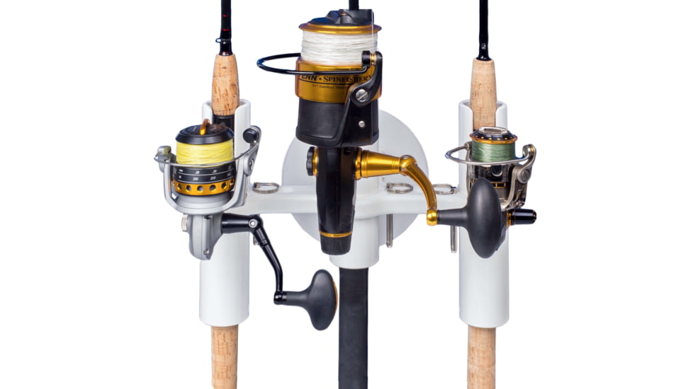 SeaSucker Pro Series Rod Holder, 3 Rods, White, 810046210758