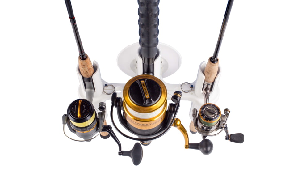 SeaSucker Pro Series Rod Holder, 3 Rods, White, 810046210758