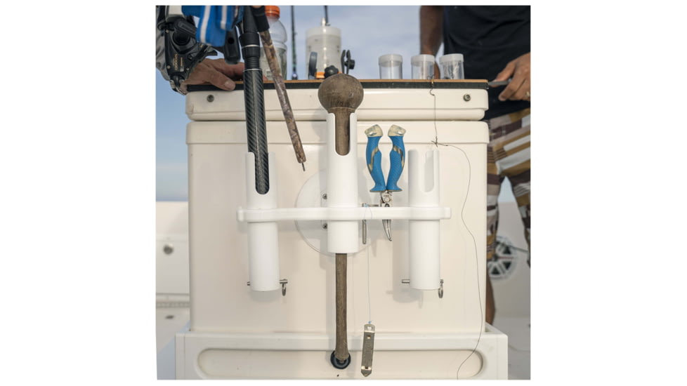 SeaSucker Pro Series Rod Holder, 3 Rods, White, 810046210758