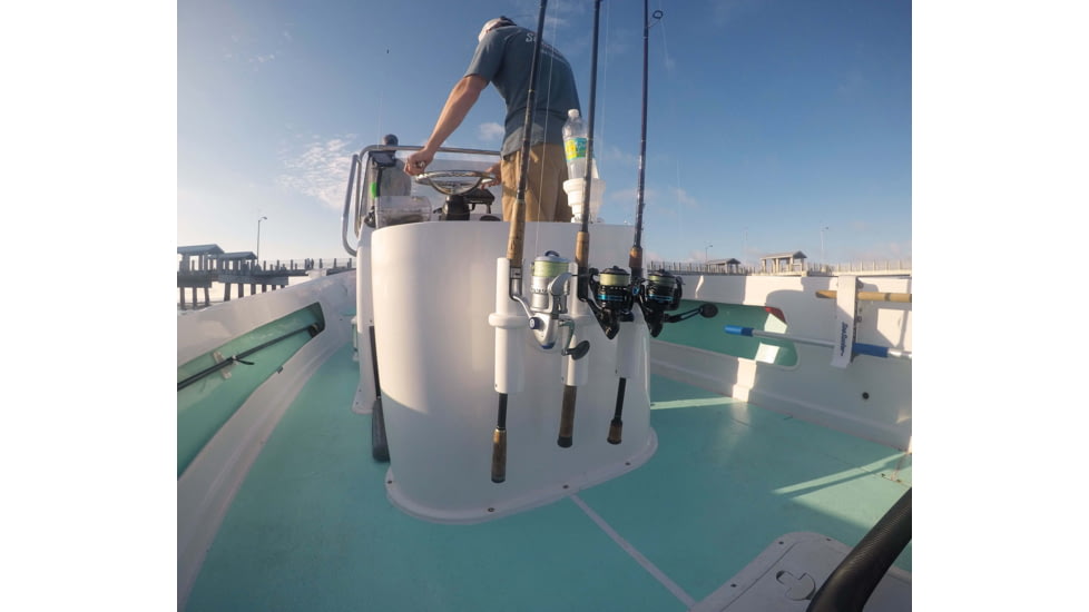 SeaSucker Pro Series Rod Holder, 3 Rods, White, 810046210758