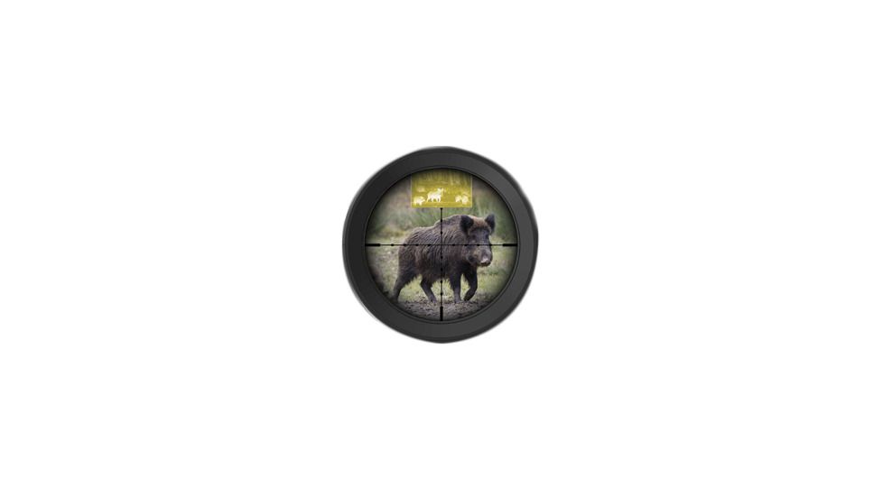 Sector Optics G1 Rifle Scope, 1-8x24mm, 30mm Tube, Second Focal Plane, Illuminated Reticle w/ Internal Display, Black, SO-G1-01