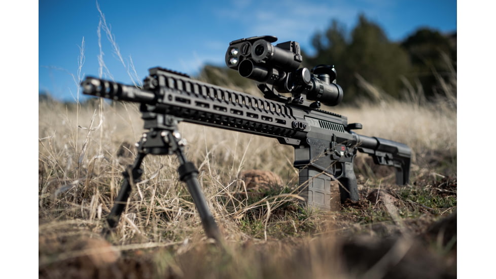Sector Optics G1 Rifle Scope, 1-8x24mm, 30mm Tube, Second Focal Plane, Illuminated Reticle w/ Internal Display, Black, SO-G1-01