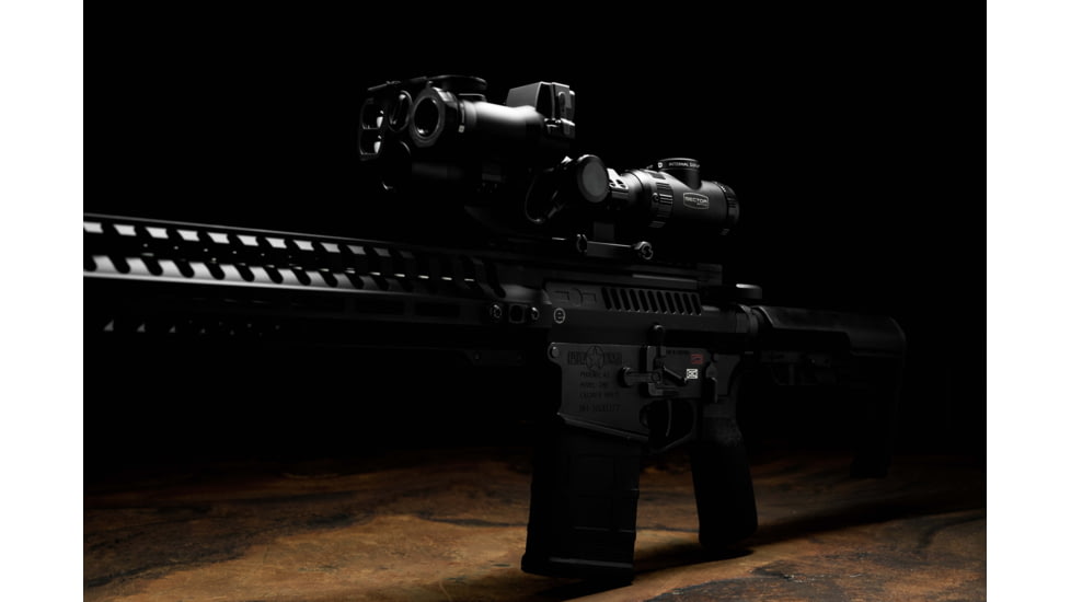 Sector Optics G1 Rifle Scope, 1-8x24mm, 30mm Tube, Second Focal Plane, Illuminated Reticle w/ Internal Display, Black, SO-G1-01