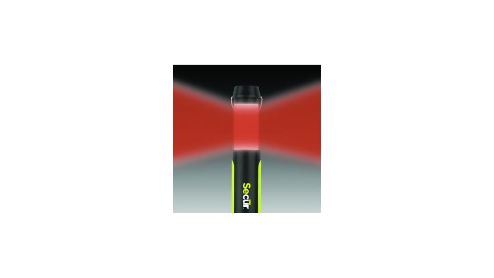 Secur Personal 105 Lum LED Light and 2200 mAh Powerbank, Yellow/Green, Black SP-1106