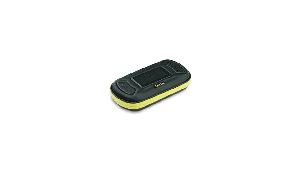 Secur Solar Media Player and Power Bank Plus, Yellow/Green, Black SP-5001