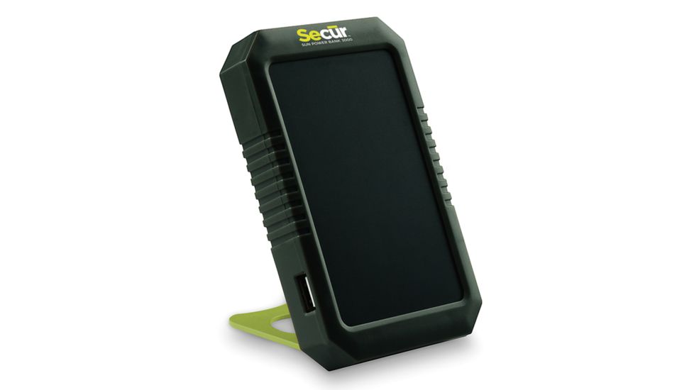 Secur Solar Power 3000 Mobile Charger,Yellow/Green/Black SP-3009