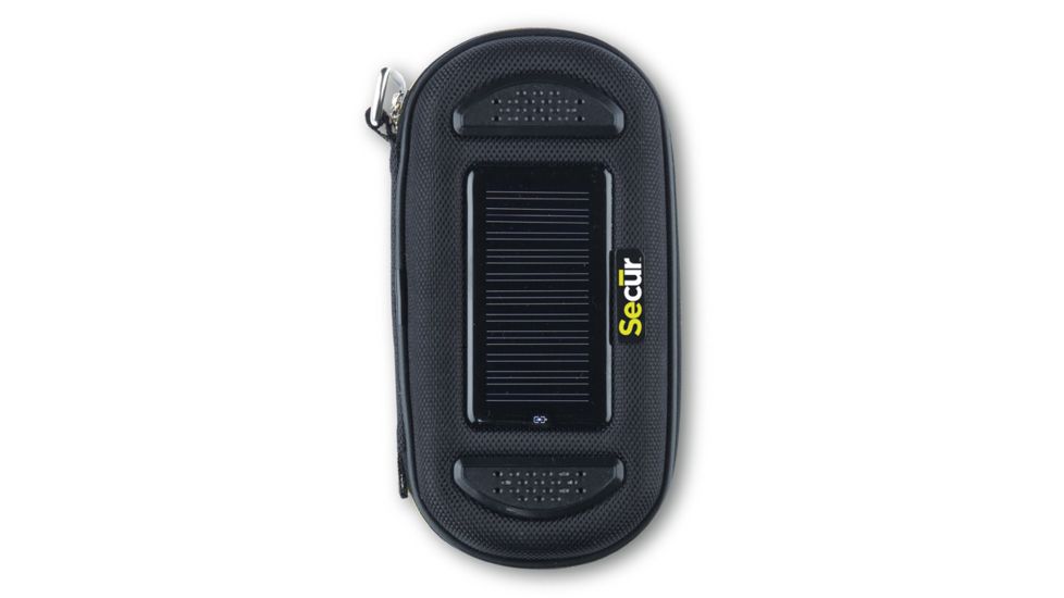 Secur Waterproof Solar Stereo Media Player w/ Solar Charger,Power Bank,Case,Yellow/Green/Black SP-5000