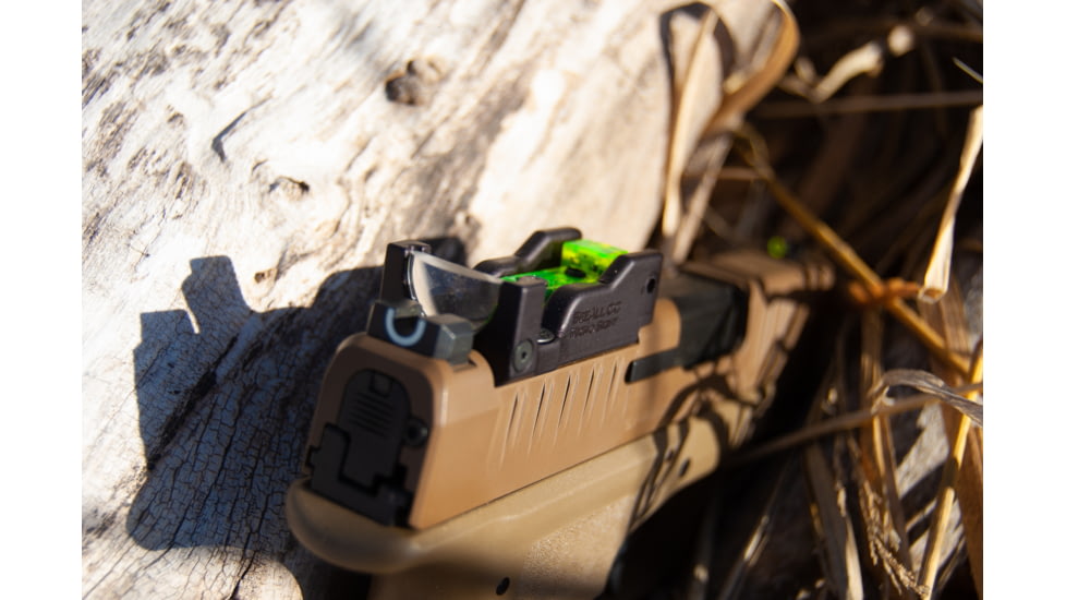 SeeAll Open Sights CC Micro Pistol Sight, Black, LxWxH 1.8inch x 1 inch .6 inches, 850006380596