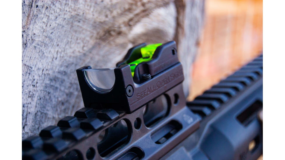EDEMO SeeAll Open Sights Micro SeeAll Open Sight, Delta, Black, 850006380565, EDEMO1