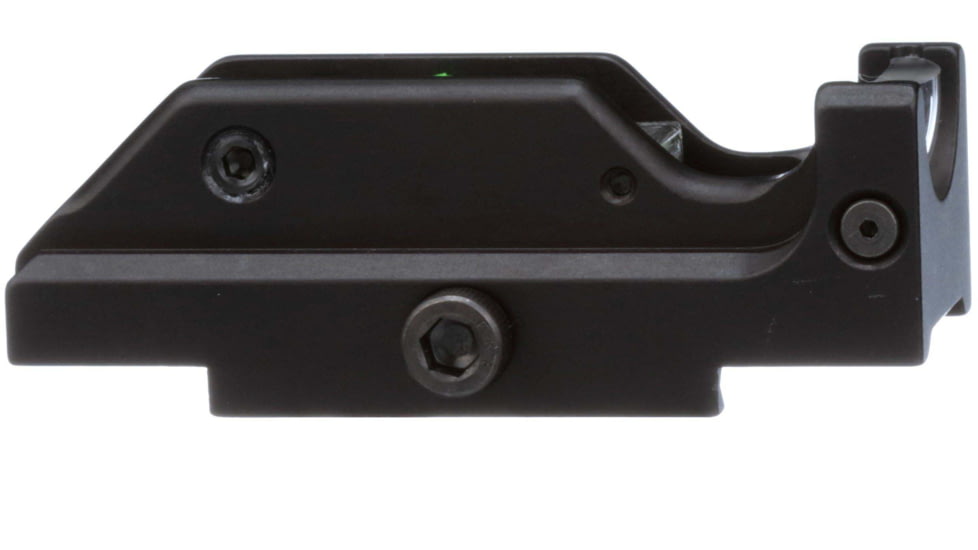 SeeAll Open Sights MK2 Tritium Night Sight Rail Mount, Crosshair, Black, 806802767611